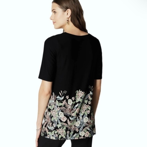 J. Jill Wearever A-Line Tunic, Black, XS, NWT - Picture 3 of 11